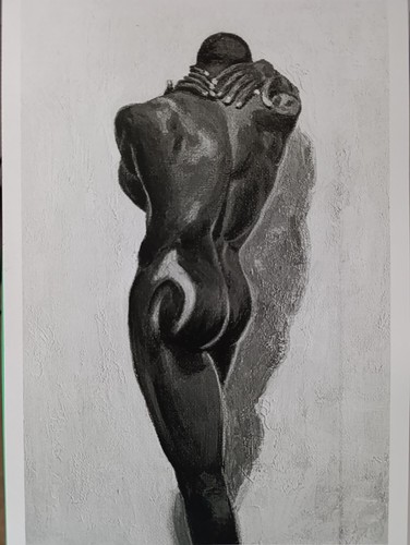 Nudo maschile art stampa - art.,