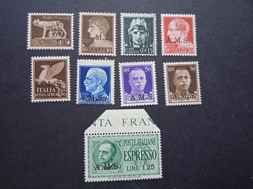 1943 salerno serie - 1943, a.m.s.