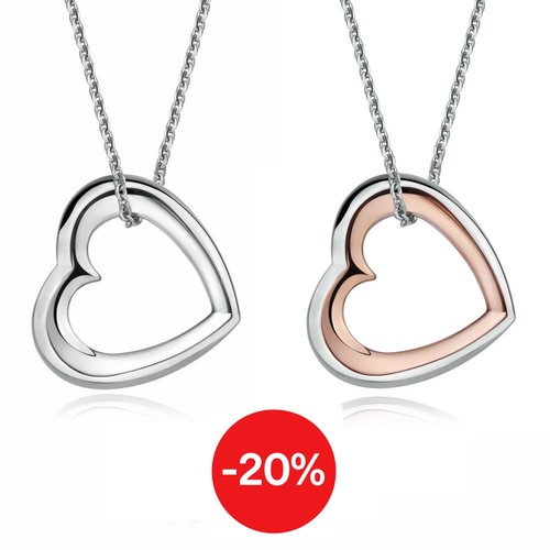 Sagapo collana donna cuore - cuore, in