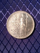 100 Lire Piccola Del 1992 Con