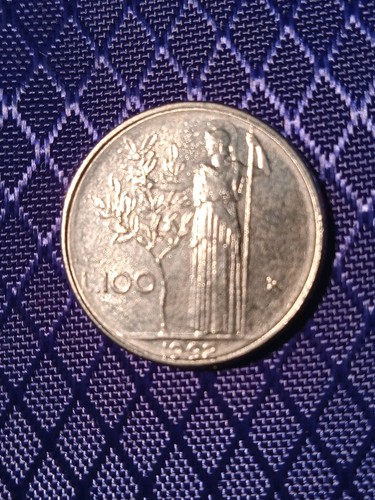 100 lire piccola del 1992 - 100,