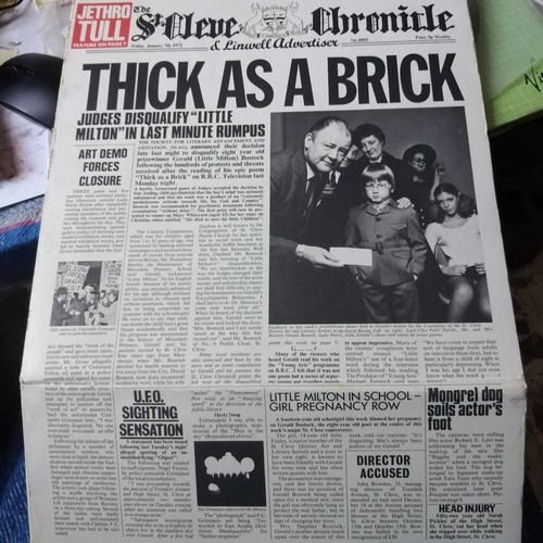 Jethro tull thick as a - jethro, 'thick