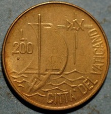 Vatican City 200 Lire 1984