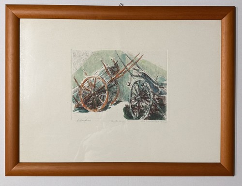 Quadro incisione calcografica