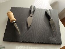 TAGLIERE PIATTO VASSOIO IN ARDESIA NATURALE Formaggi  Più Coltelli BUFFET SUSHI