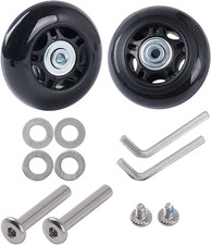 Set Di 2 Ruote Valigia Di