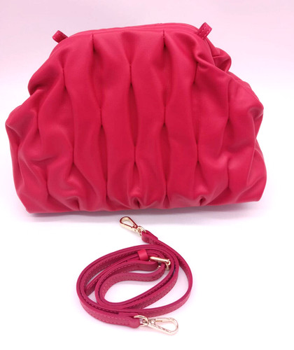 Borsa pochette pasticcino vera - pochette,