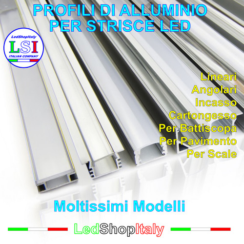 Profili alluminio per strisce
