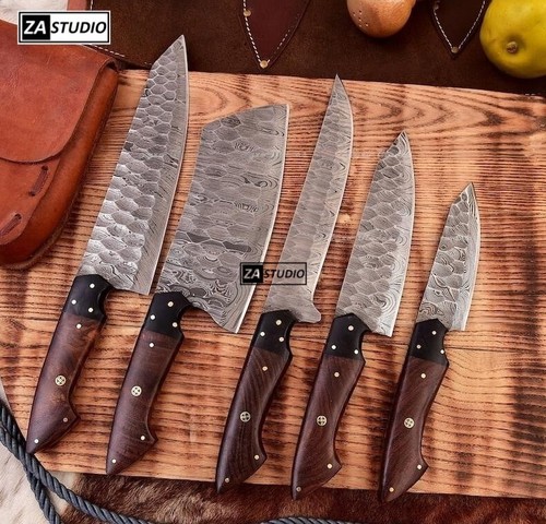 Set coltelli chef fatti mano - fatti,