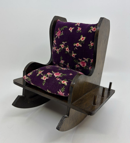 Sedia dondolo vintage in - sedia,