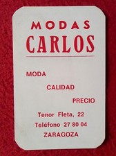 ANTIGUO CALENDARIO DE BOLSILLO