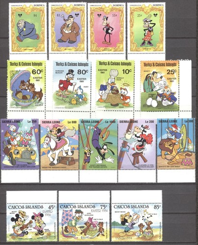 Walt disney lotto mnh - disney,
