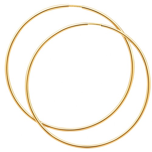 Orecchini cerchio grande - cerchio,