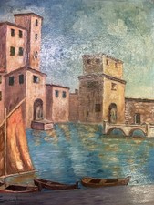 dipinto olio “Venezia” -