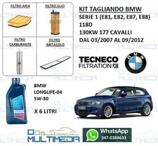 TAGLIANDO FILTRI OLIO