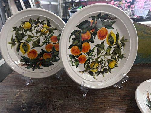 Set piatti frutta vintage - set,