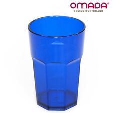 Bicchiere in Plastica Infrangibile e Impilabile Cocktail da 425 ml Omada Design