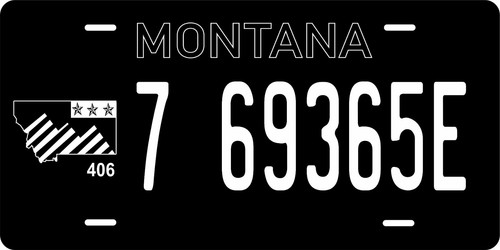 Targa montana nera - targa,