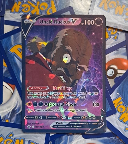 Uncle ruckus pokemon card - uncle,
