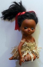 BAMBOLA GIOCATTOLO VINTAGE GOMMA VINILE BAMBINO ANNI 60 HONG KONG no japan 