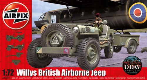 Airfix a02339 willys jeep - airfix,