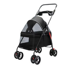 Passeggino per Cani Fidzy - passeggino per cani 49x77x97 - Ideale per cani S e M