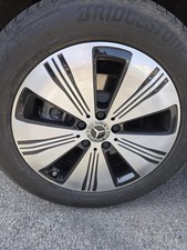 4 Cerchi in lega MERCEDES ORIGINALI da 18 pollici PERFETTI più GOMME