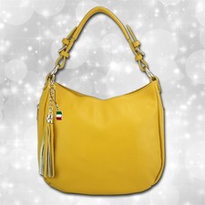Florence vera pelle hobo bag