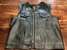 Gilet vera pelle - gilet,
