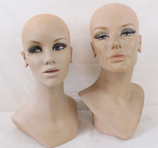 2 parrucche testa manichino