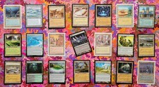 Magic the Gathering LOTTO di 21  TERRE  -  TUTTE CARTE  da COLLEZIONE - MtG
