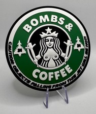Fun Patch PVC bombe e caffè