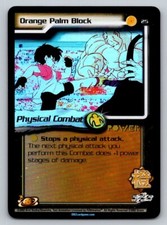 Blocco palme arancione 25 HOLO