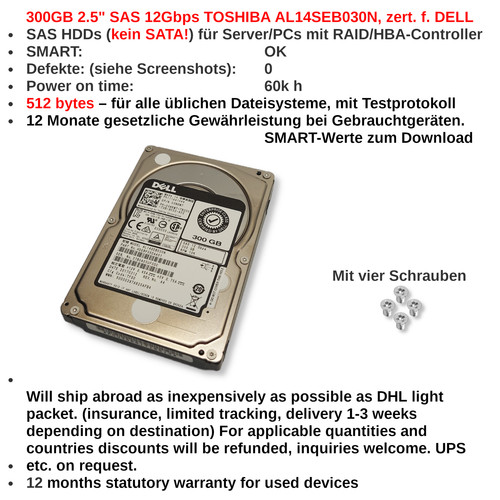 Hdd 300 sas 12 - 300,