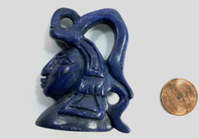 Mini statuina testa Inca Maya