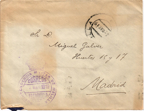 Spagna 1919 copertina - , da