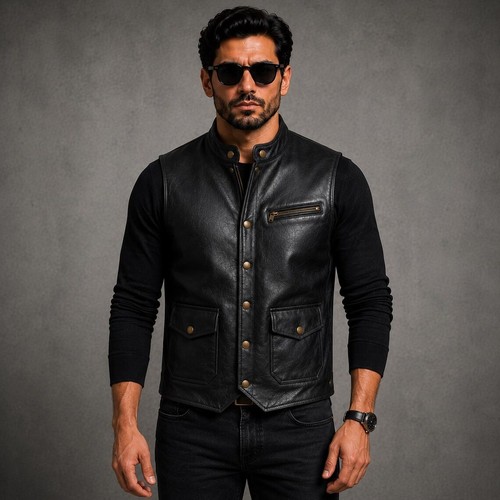 Gilet uomo nero vera - uomo,