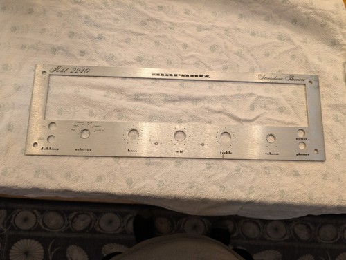 Piastra frontale marantz 2240 - piastra,