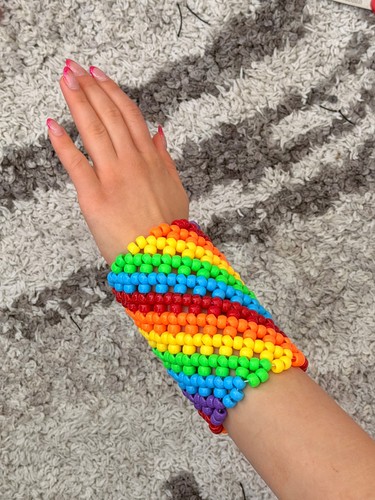 Bracciale kandi rave edm edc - rave,