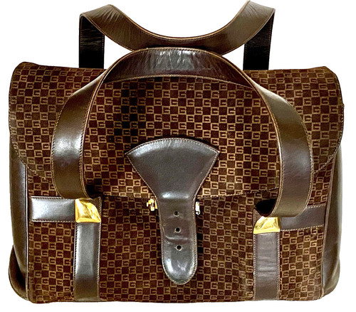 Gucci vintage 1970s brown - gucci, gg