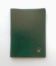 ROLEX Green Plastic Wallet