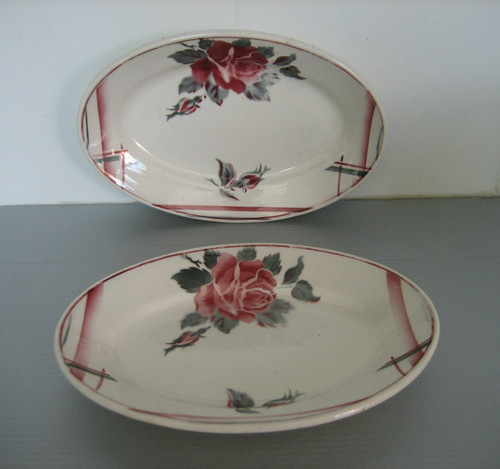 Ancien ravier plat digoin - ancien,