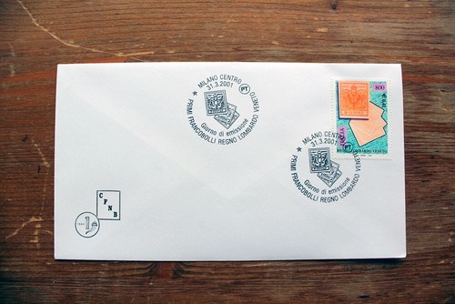 Fdc italia primi francobolli - italia,