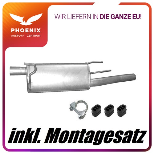 Silenziatore scarico opel - silenziatore,