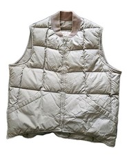 Cappotto da montagna vintage Woolrich Woolen Mills Teton piumino gilet isolato uomo taglia 46