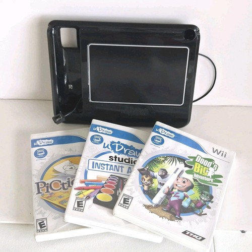 Wii games draw tablet con - games, 3