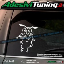 Adesivo Leone cane fifone -