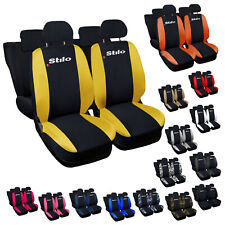 COPRISEDILI AUTO COMPATIBILI CON STILO MADE IN ITALY SET COMPLETO VARI COLORI