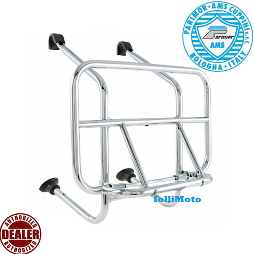 Portapacchi anteriore cromato - portapacchi,