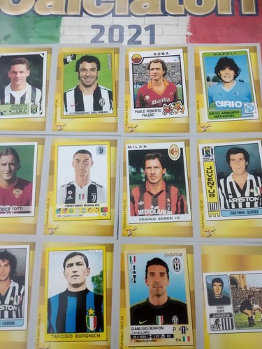 Calciatori panini 2020 2021 - calciatori,